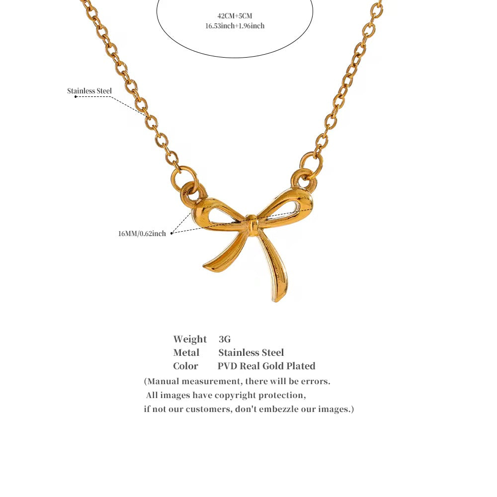 Bow Knot Necklace