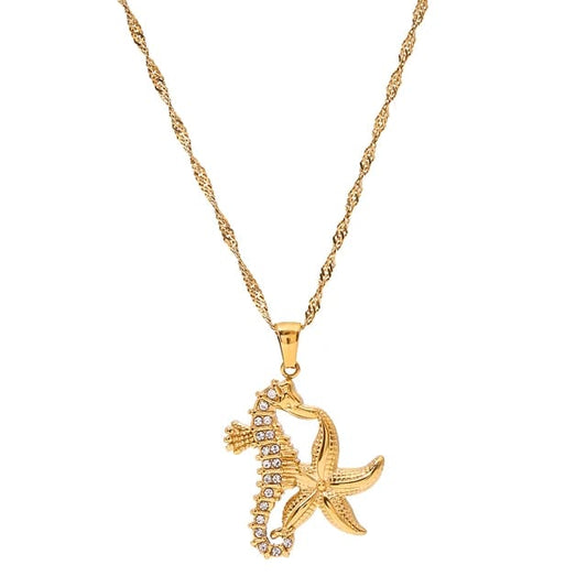 Seahorse necklace