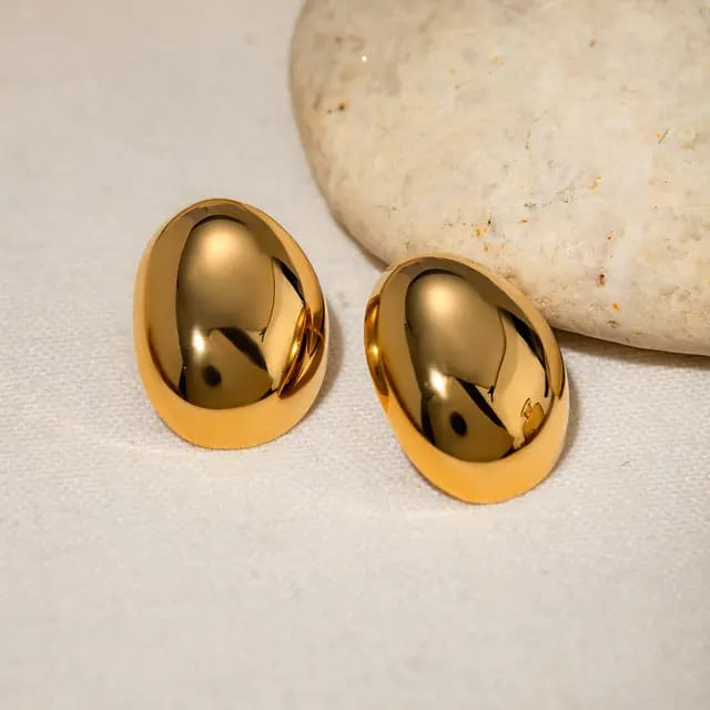 Dome Stud Earrings