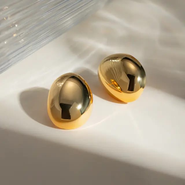 Dome Stud Earrings