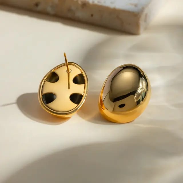 Dome Stud Earrings