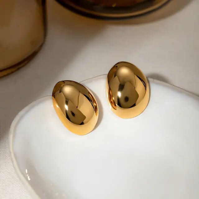 Dome Stud Earrings